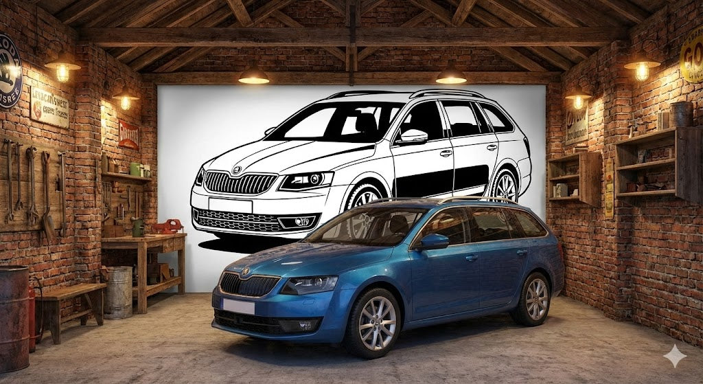 Naklejka SKODA OCTAVIA