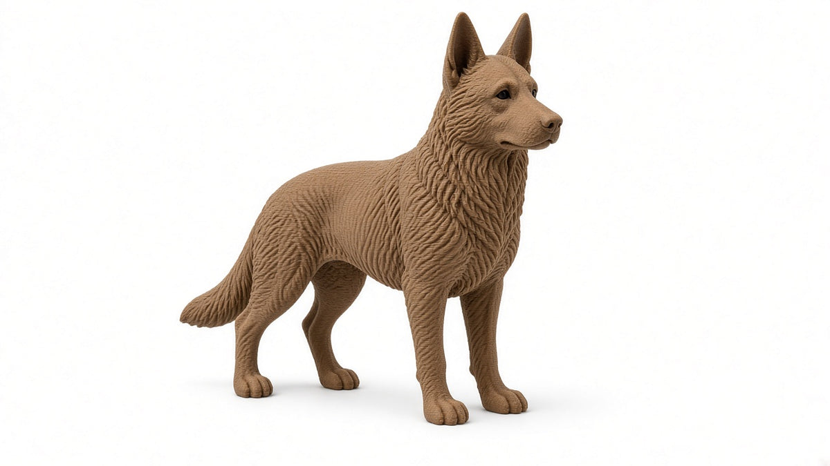 Figurka 3D — Owczarek Niemiecki (20 cm)