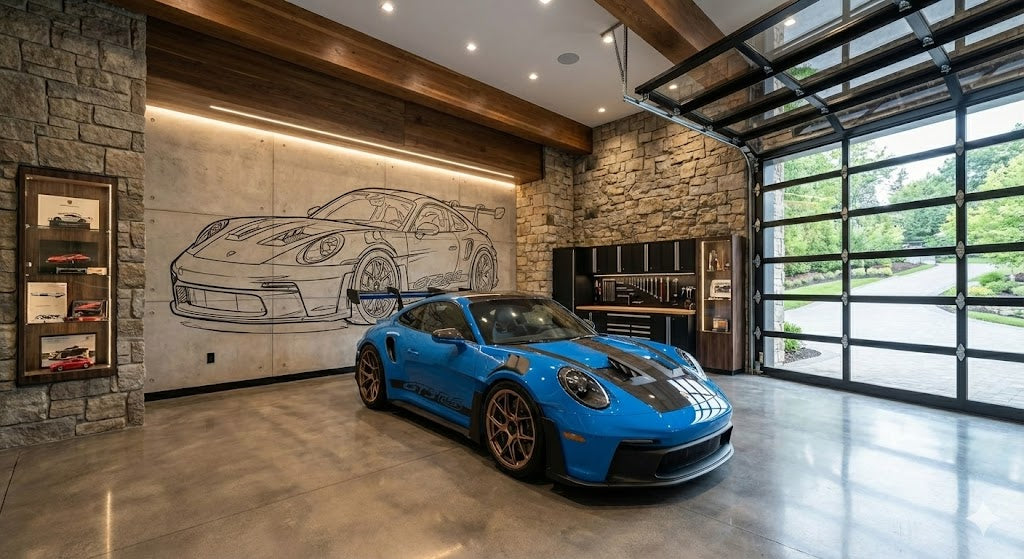 Naklejka PORSCHE 911