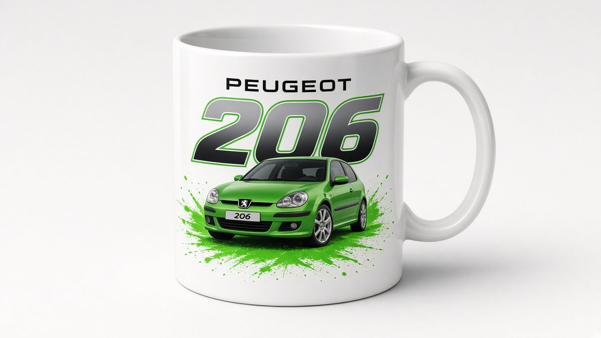 Kubek Peugeot 206