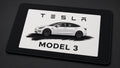 Podkładka Tesla Model 3