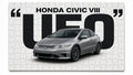 Puzzle Honda Civic 8 UFO