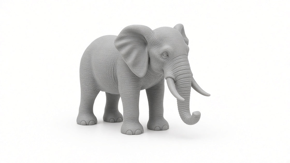 Figurka 3D — Słoń (20 cm)