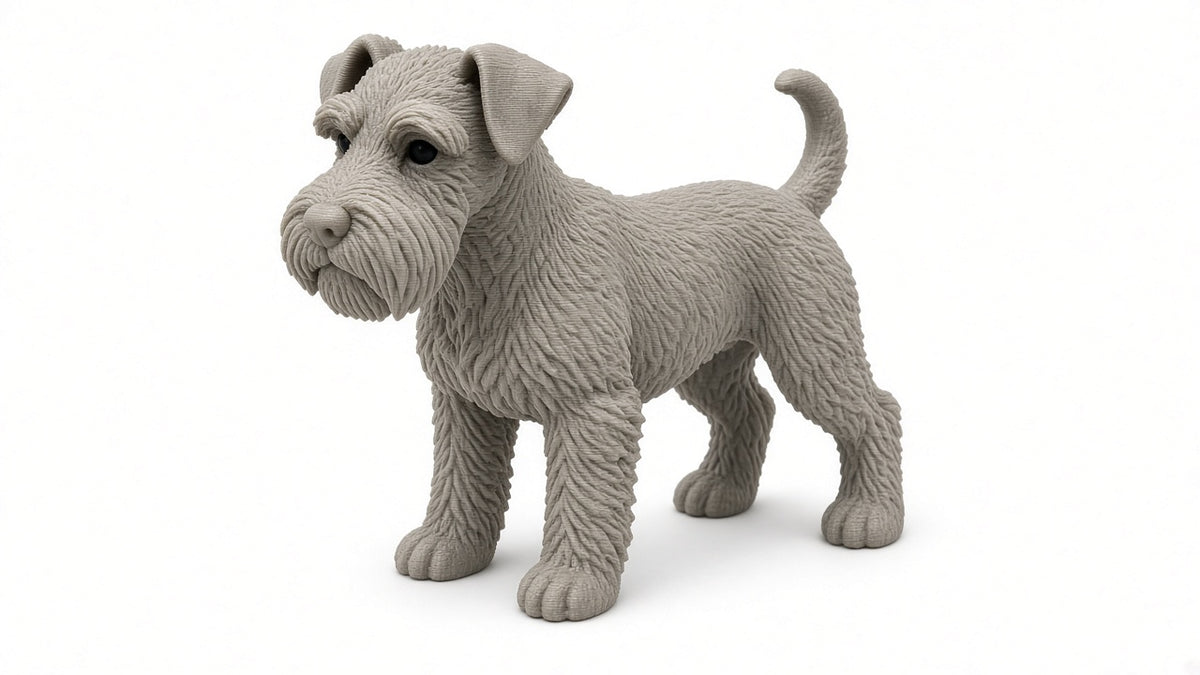 Figurka 3D — Sznaucer (20 cm)