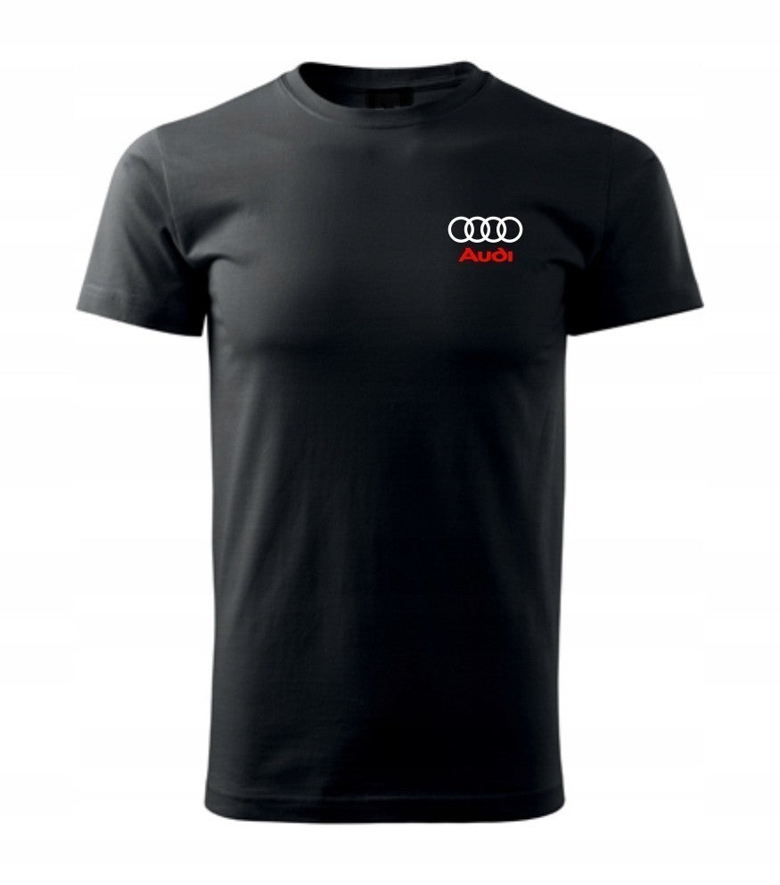 T-shirt Audi małe logo