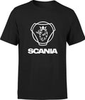 T-SHIRT MĘSKI DUŻE LOGO SCANIA