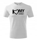 T-shirt I LOVE MY AUDI