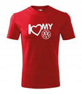 T-shirt I LOVE MY VOLKSWAGEN