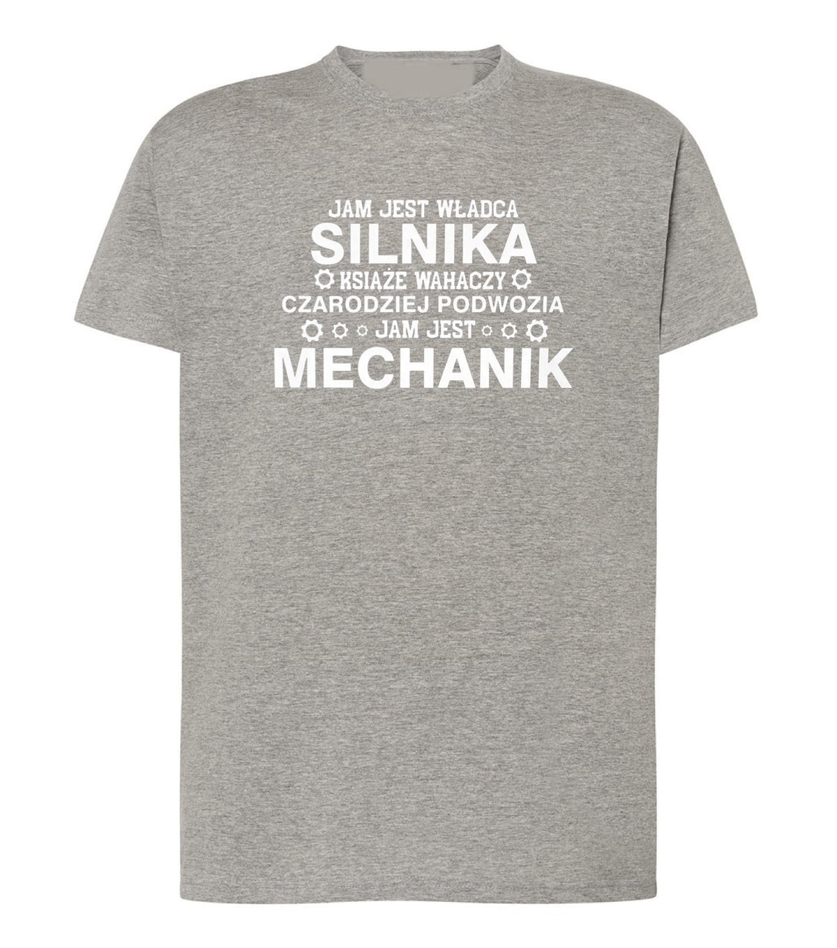 T-SHIRT KOSZULKA JAM JEST WŁADCA SILNIKA MECHANIK