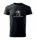 T-SHIRT MĘSKI logo PEUGEOT