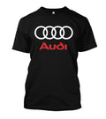 T-SHIRT MĘSKI DUŻE LOGO AUDI
