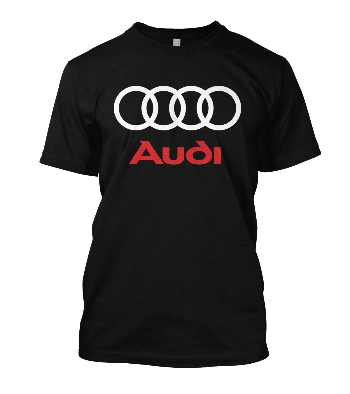 T-SHIRT MĘSKI DUŻE LOGO AUDI