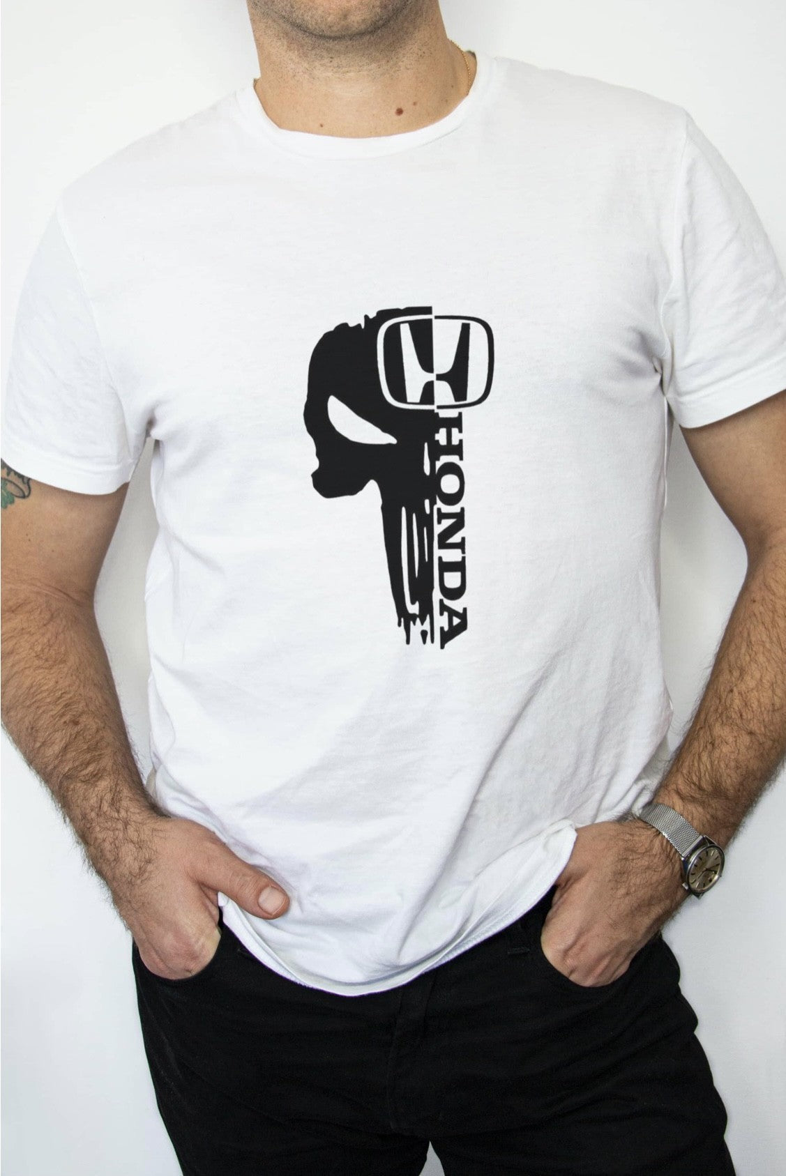 T-SHIRT MĘSKI HONDA PUNISHER Z LOGO
