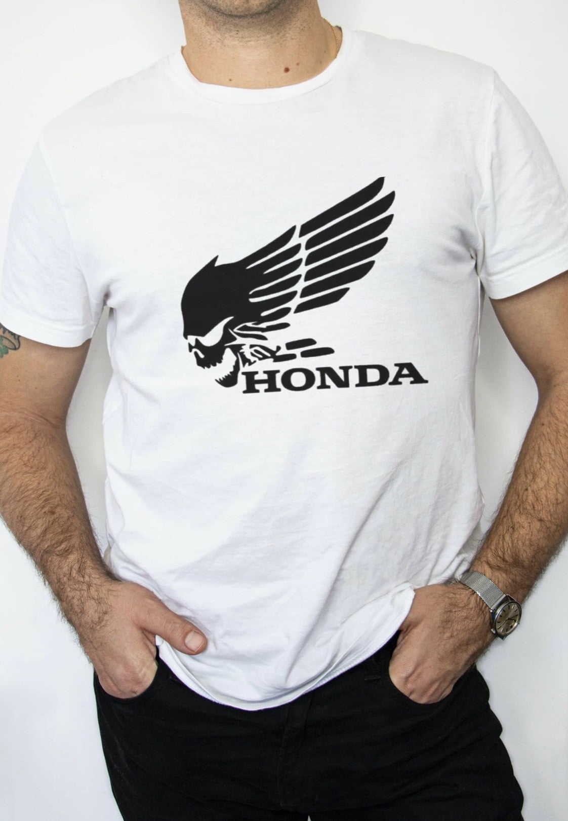 T-SHIRT MĘSKI HONDA SKRZYDŁA