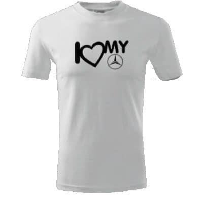 T-SHIRT MĘSKI I LOVE Mercedes