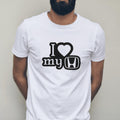 T-SHIRT MĘSKI I LOVE MY HONDA