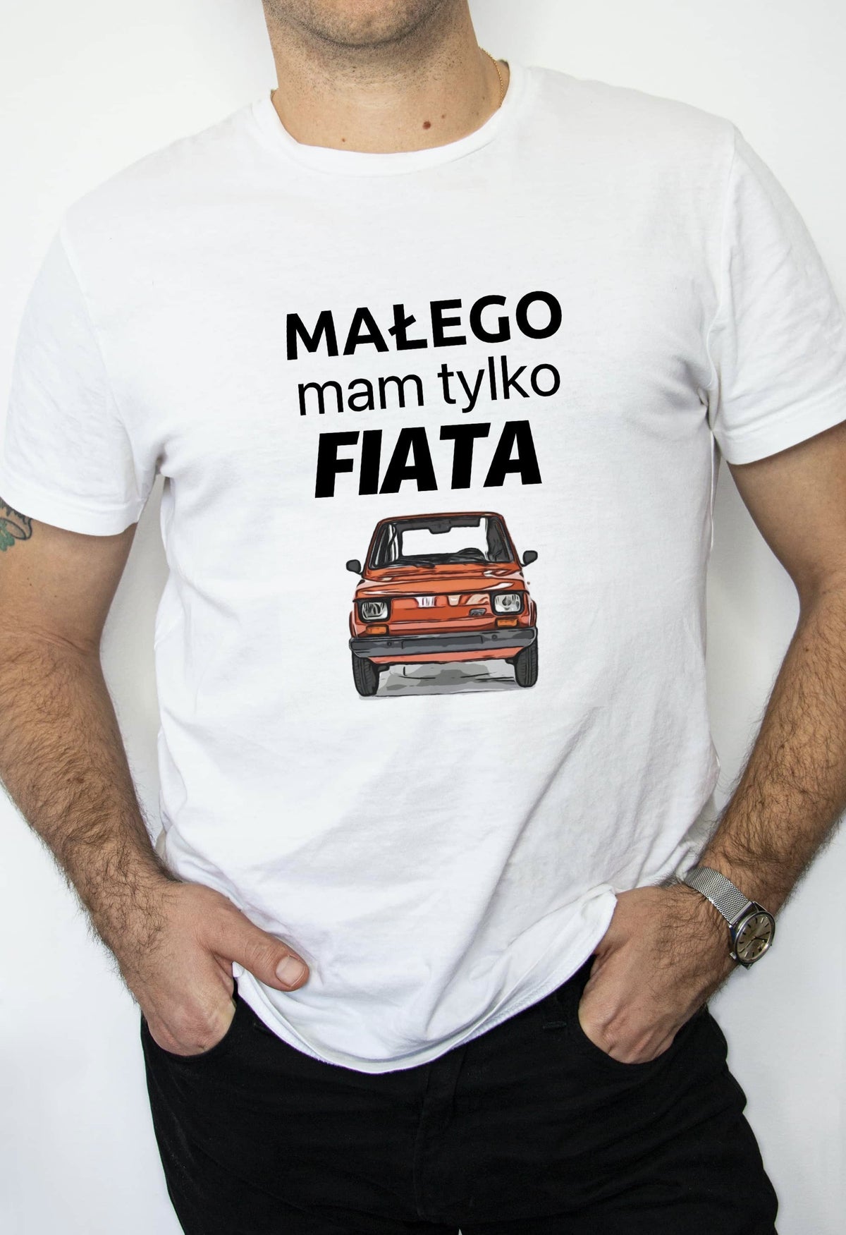 T-SHIRT MĘSKI MAŁY FIAT