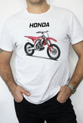 T-SHIRT MĘSKI CROSS HONDA