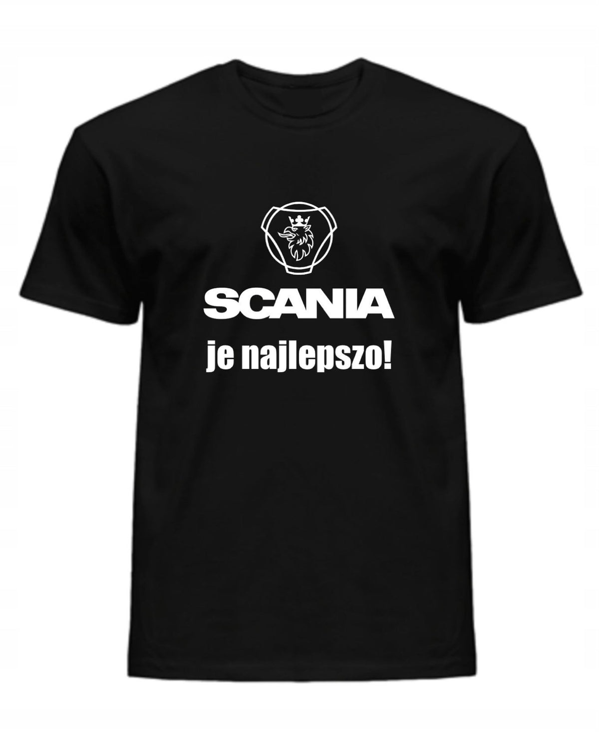 T-SHIRT MĘSKI SCANIA JE NAJLEPSZO