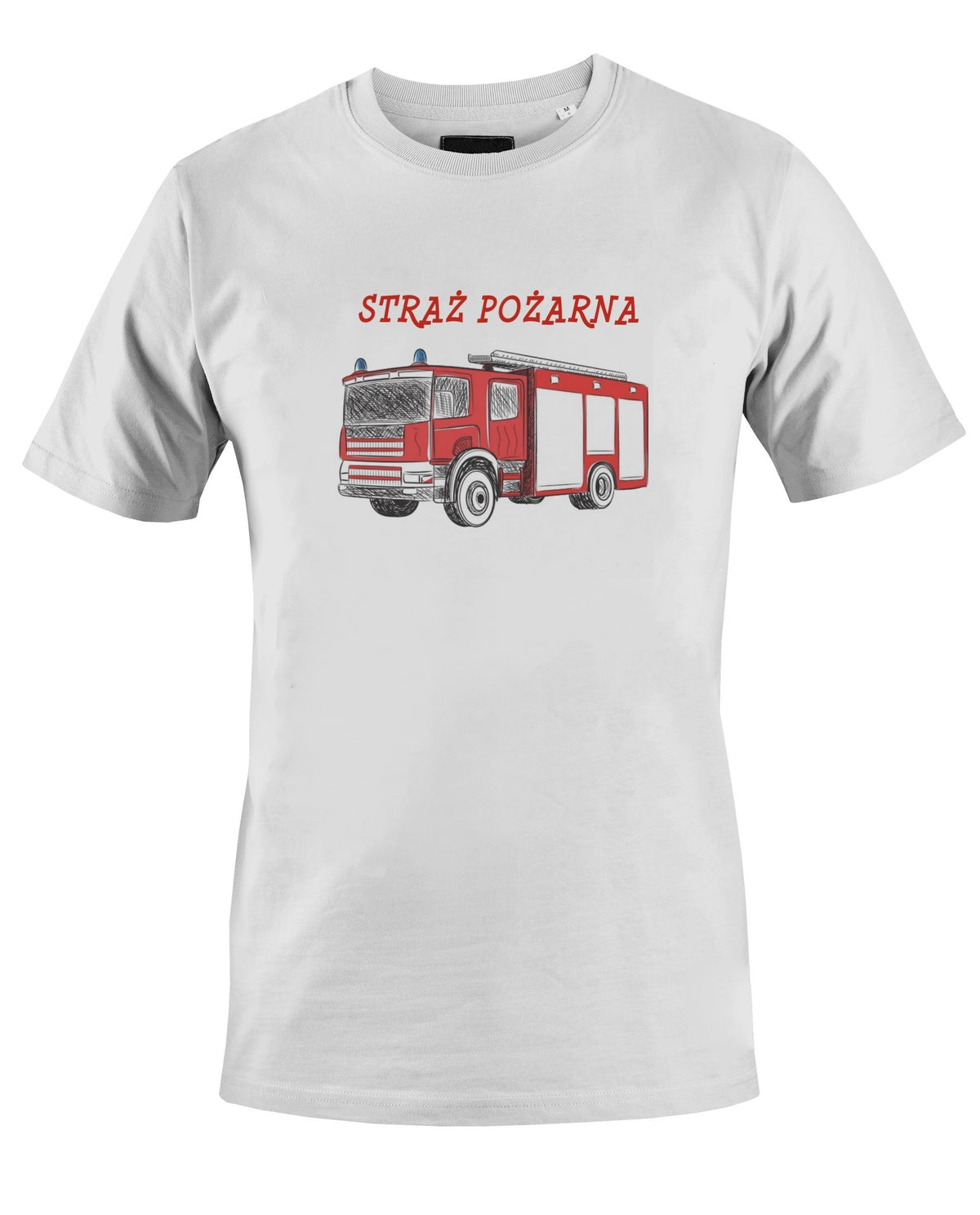 T-SHIRT MĘSKI Straż Pożarna napis