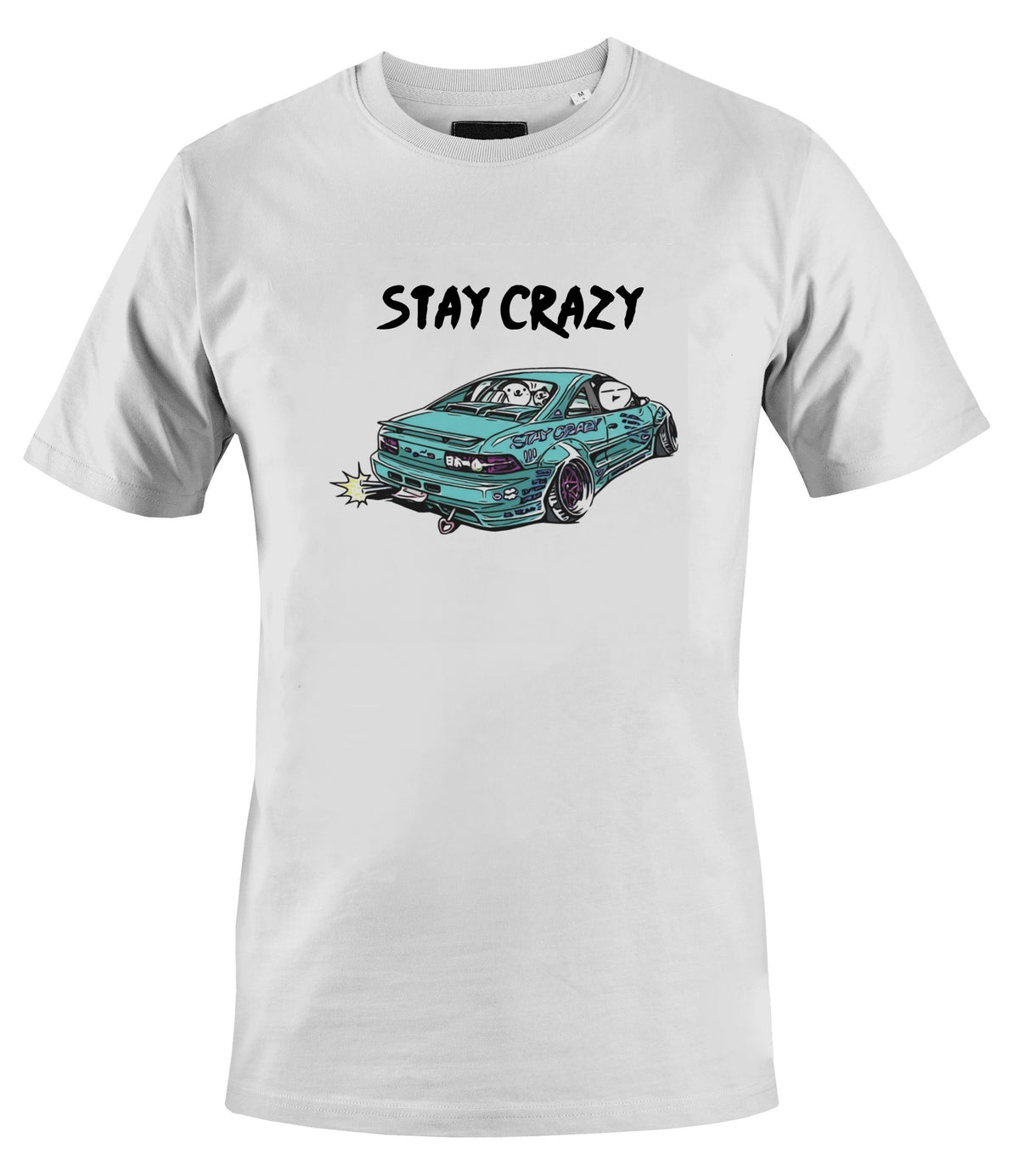 T-SHIRT STAY CRAZY UNISEX