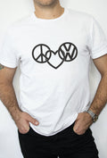 T-SHIRT VOLKSWAGEN PEACE LOVE