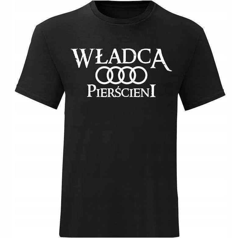 T-shirt Władca Pierścieni logo Audi
