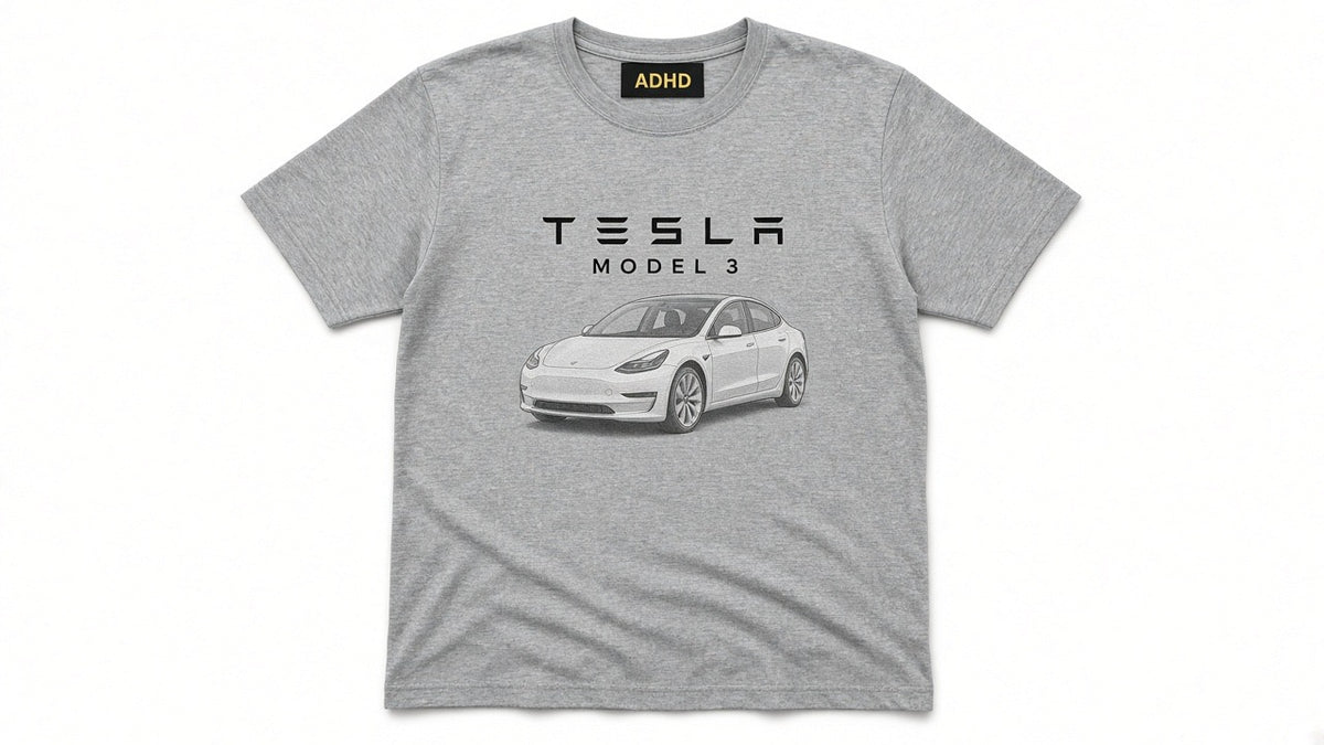 Koszulka Tesla Model 3