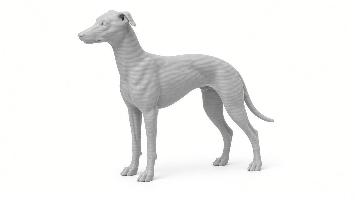 Figurka 3D — Whippet (20 cm)