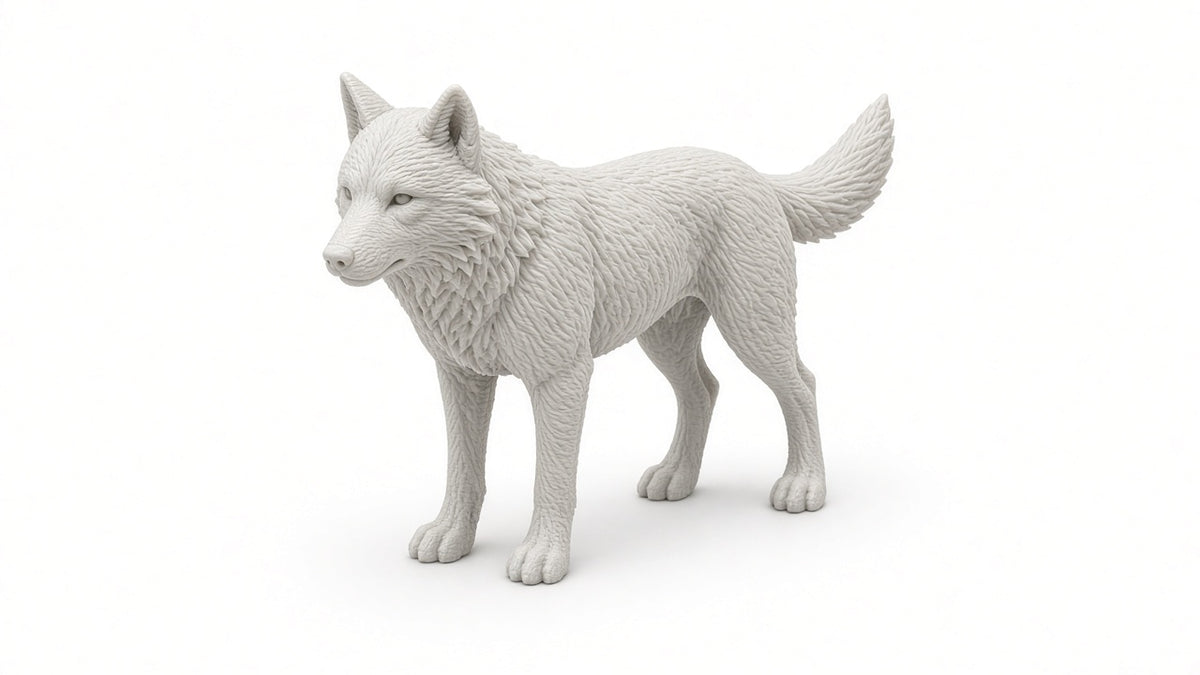 Figurka 3D — Wilk (20 cm)